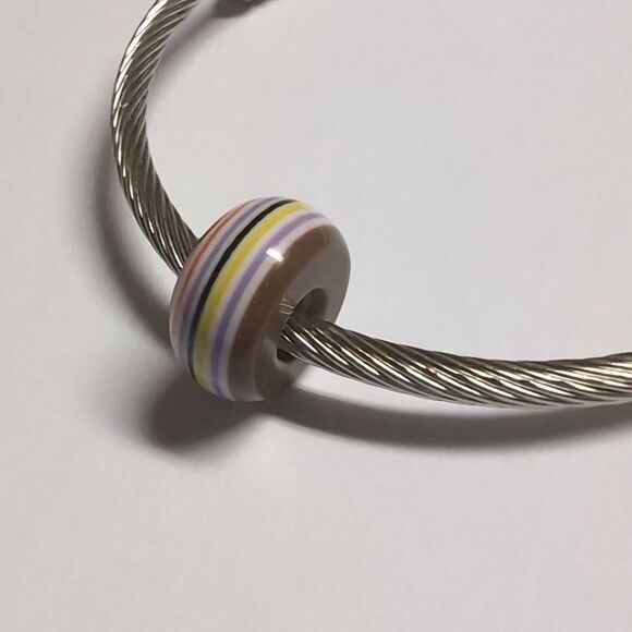 Brown Multicolor Charm for Pandora Style‎ Bracelet - Picture 5 of 5